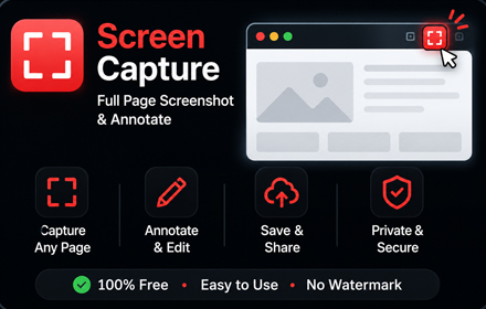 Screen Capture — Full Page Screenshot & Annotate preview
